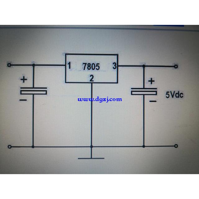 24伏电压如何降到5伏简单电路图