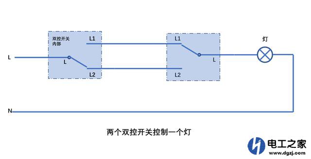 双控开关原理图及解释