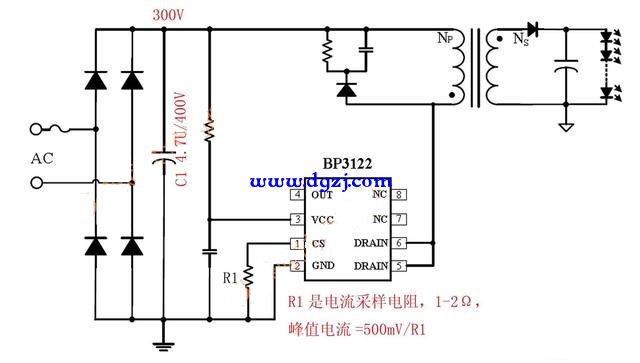 恒压和恒流驱动LED灯珠