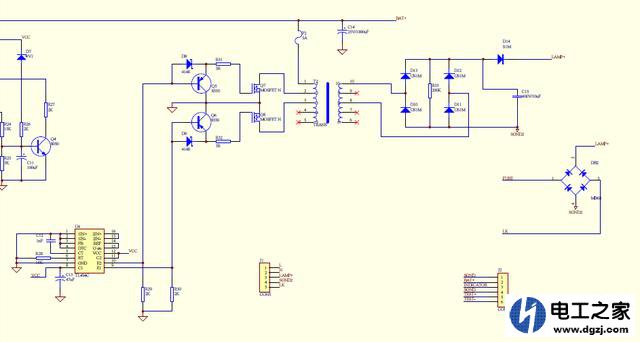 12v直流变220v交流电路设计思路