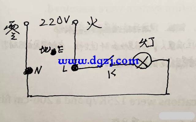 一个开关和插座怎么连接