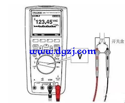 用万用表测量漏电流一般有两种方式