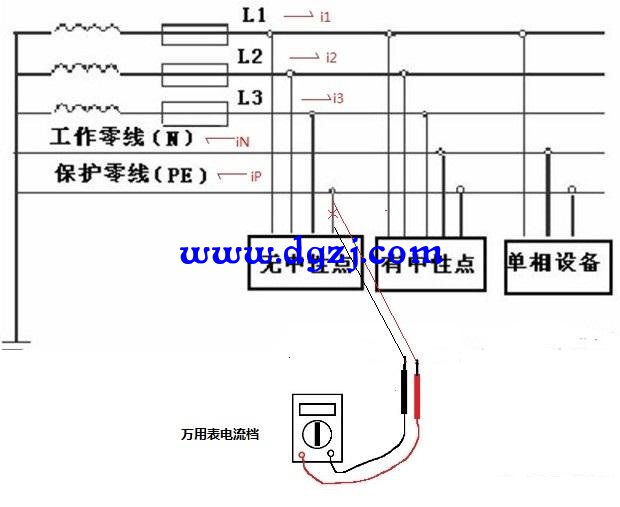 用万用表如何测量漏电电压及区分火线和零线