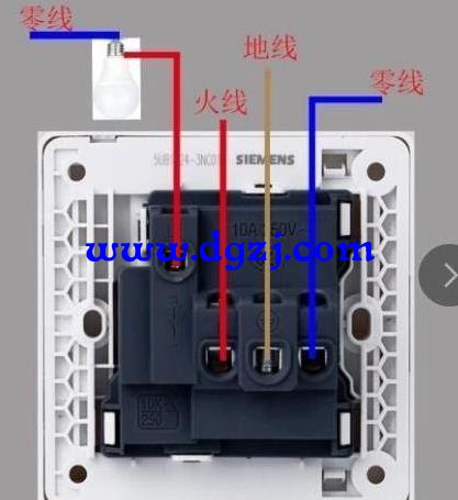 开关插座接的是左零右火而空开接的左火右零该