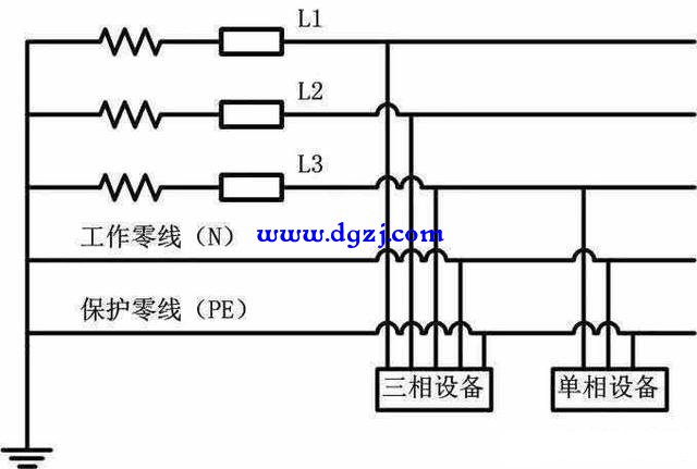 入户三相四线与三相五线的区别