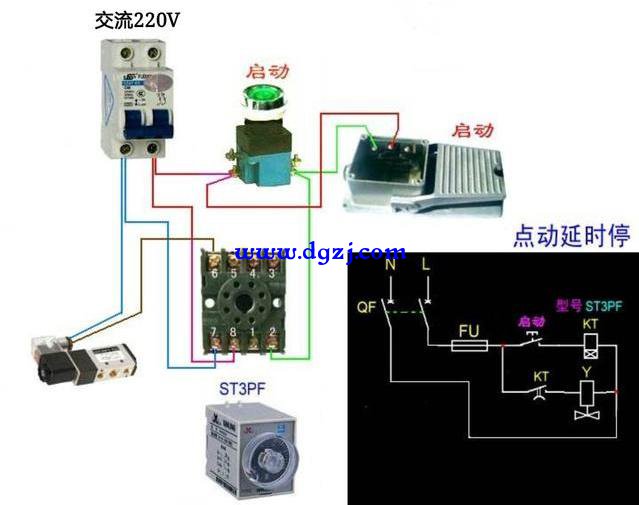 设备停电后电磁阀延时工作怎么实现