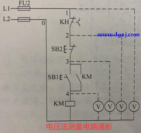 如何用万用表测量电路中线路的通断