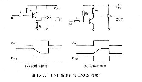 晶体管与CMOS逻辑接口的作用介绍，电路图解析