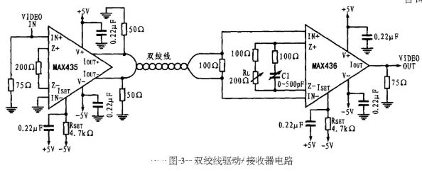 互导型放大器MAX435/36的性能指标及应用电路分析