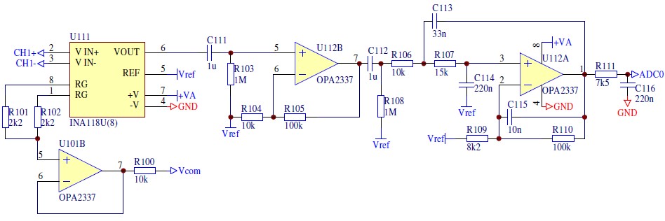 生物监控器由8位RISC微控制器ATmega8L控制？