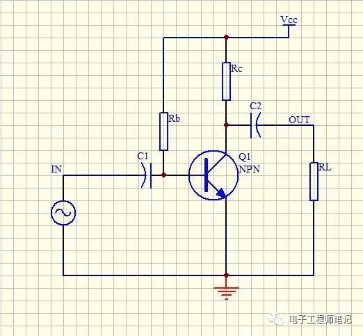 共射极放大电路在电子电路中应用电路分析