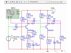 阻容耦合放大电路的仿真分析(二)