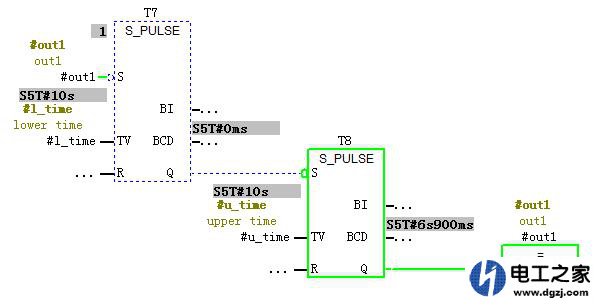 STEP7怎样实现方波发生器的功能