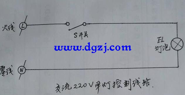 交流电火线零线正常灯泡不亮什么原因